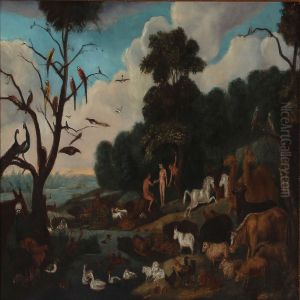 Adam And Eve In The Garden Of Eden