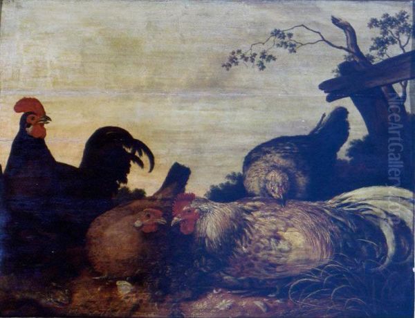 Fowl In A Landscape - view 1