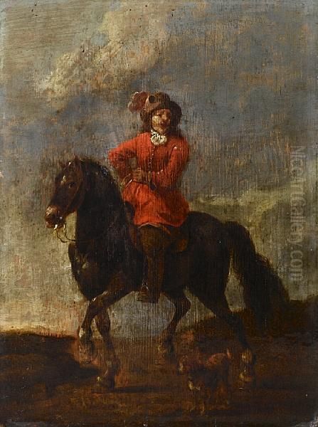 A Gentleman On Horseback - view 1