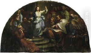 Jesus Entre Los Doctores. by Jose De Ibarra