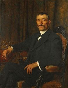 Portret Van Johan Van Baren by Edouard De Jans