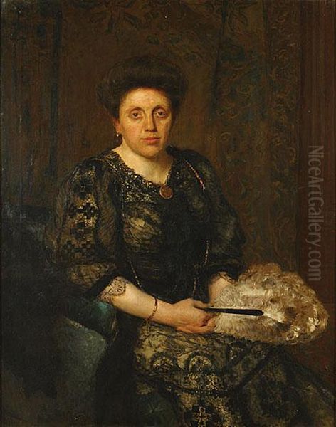 Portret Van Valerie Van Breedam, Echtgenote Van Johan Van Baren - view 1