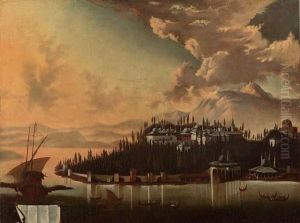 Veduta Di Costantinopoli by Hans De Jode