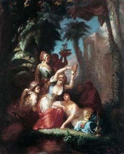 " Musicienne Dans Le Parc ".