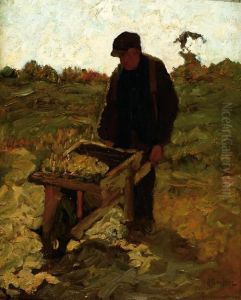 Farmer With A Wheelbarrow