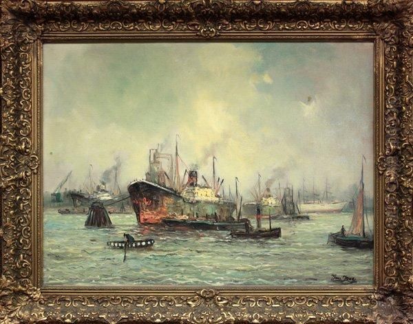 Dutch Harbor Scene - view 1