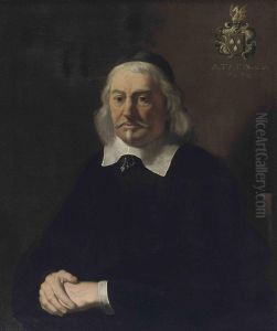 Portrait Of Abraham Velters by Ludolf de Jongh
