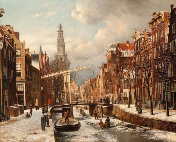 View Of The Zuiderkerk, Seen From The Groenburgwal - view 1