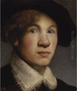 Tronie Of A Young Man by Isaac de Jouderville