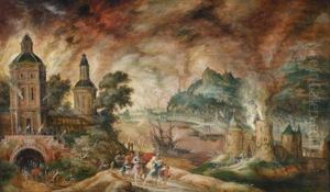 Umkreislandschaft Mit Aeneas
