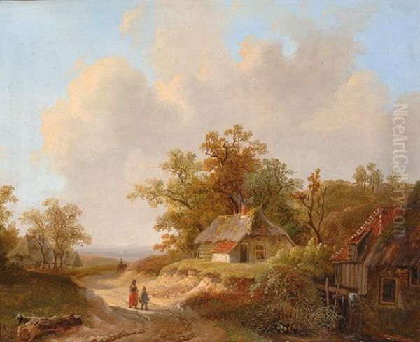 The Path Along The Watermill - view 1
