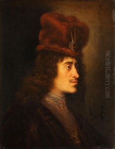 Portrait Eines Edelmannes by Daniel De Koninck