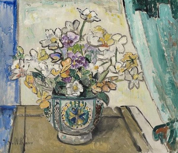 Flowers In A Vase - view 1