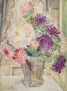 Chrysanthemum In A Vase