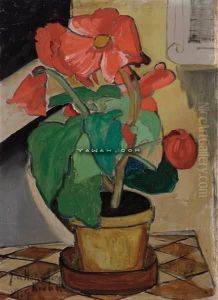 Interior Med Blomster by Julie Holmberg De Krohn