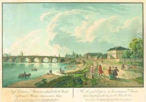 Vue Du Pont De Pierre Et Des Environs A Moscou, Prixe Du Petit Pont De Bois Pres De La Tour Du Coin - Vue Que L'on Decouvre De La Terrasse Du Palais Imperial, De Colomenski, Lieu De Naissance De Sa Majeste Pierre Premier.