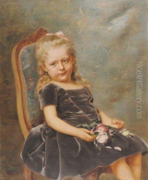 Fillette Aux Roses - view 1