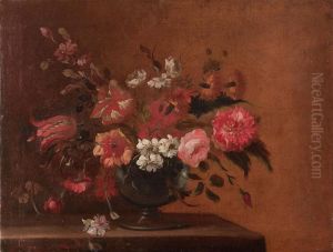 Natura Morta Di Fiori by Gabriel De La Corte