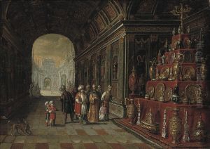 The Temple Of Solomon by Juan De La Corte