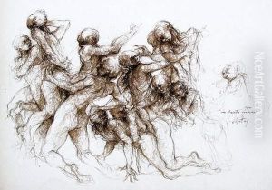 Les Etreintes Inachevees. by Jacques Michel Denis De La Fontaine