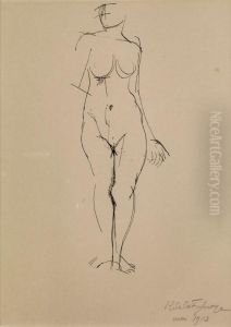 Weiblicher Akt by Roger de La Fresnaye