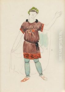 Man In Roman Costume by Roger de La Fresnaye