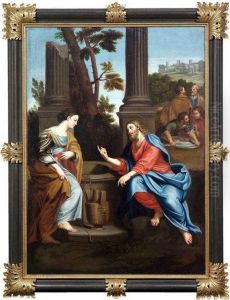 Jesus Und Die Samariterin Am Jakobsbrunnen