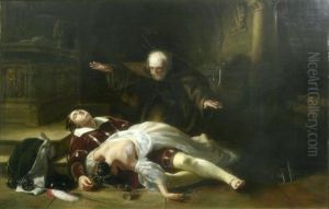 Death Of Romeo And Juliet by Charles Ferdinand De La Roche