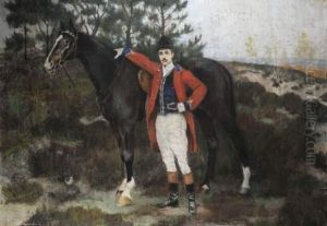Etude De Veneur Et Sa Monture by Hubert De La Rochefoucault