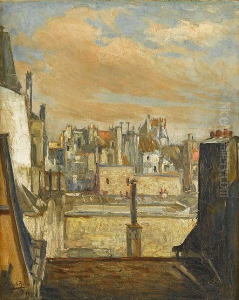 Roofs Of Paris - view 1