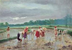 In The Rice Field by Fabian De La Rosa