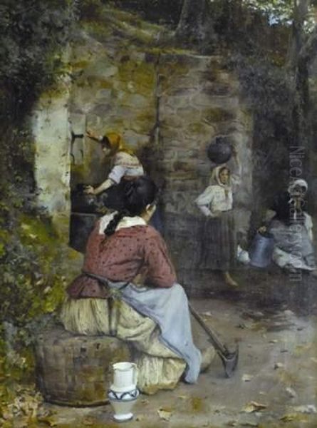 Femme A La Fontaine - view 1