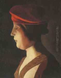 Tete De Femme: Un Fragment by Georges de La Tour