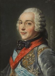 Portrait Du Marechal De Belle Isle