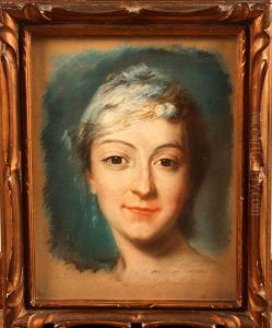 Portrait De La Cantatrice Marie Pel