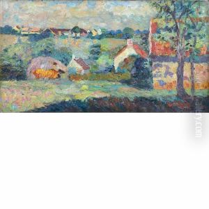 Le Hameau by Emmanuel Victor Auguste Marie De La Villeon