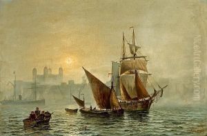 Mist In Port, London