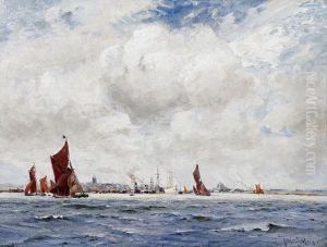The Gateway Of The Port Of London by Charles John de Lacy