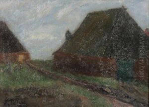 Landscape With Farmhouse by Alois De Laet