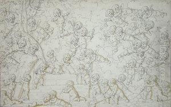Putti At Work - view 1