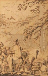 Caravane by Louis-Felix De Larue