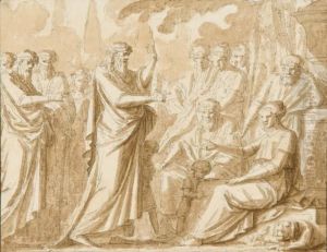 Cenacle Antique by Louis-Felix De Larue