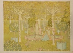 Scena Bucolica by Gaston De Latenay
