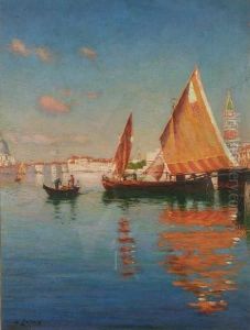 Venetian Lagoon by Gaspard De Latoix