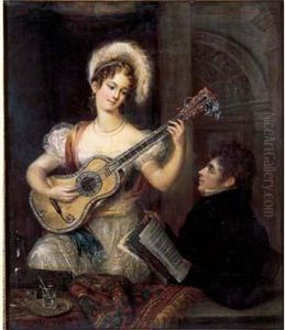 Le Concert Galant by Elisabeth Marie De Latour