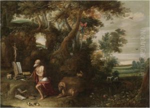 Saint Jerome In The Wilderness by Geeraert De Lavallee