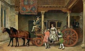 The Visit by Ignacio Leon y Escosura