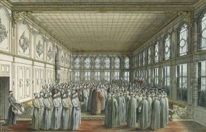 The Reception Of An Ambassador By The Grand Vizier At Topkapipalace
