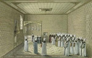 The Presentation Of An Ambassador To The Sultan In The Throne Roomat Topkapi Palace