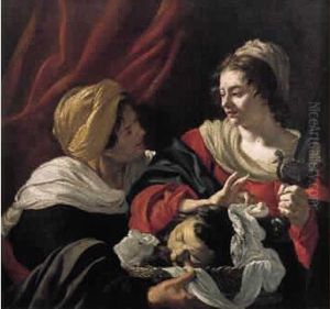 Judith Et Sa Servante by Jacques de L`estin